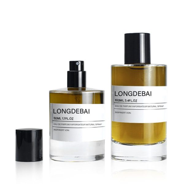 Customized luxury perfume glass bottle curly transparent perfume spray bottle 50ml 100ml - Image 3