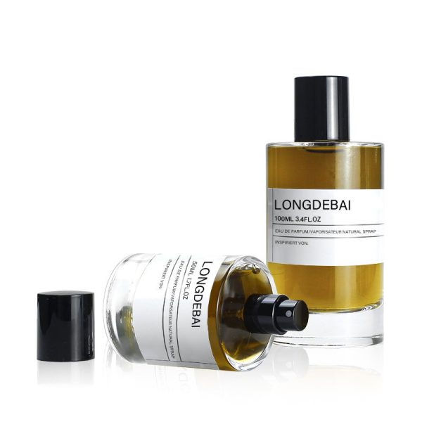 Customized luxury perfume glass bottle curly transparent perfume spray bottle 50ml 100ml - Image 4